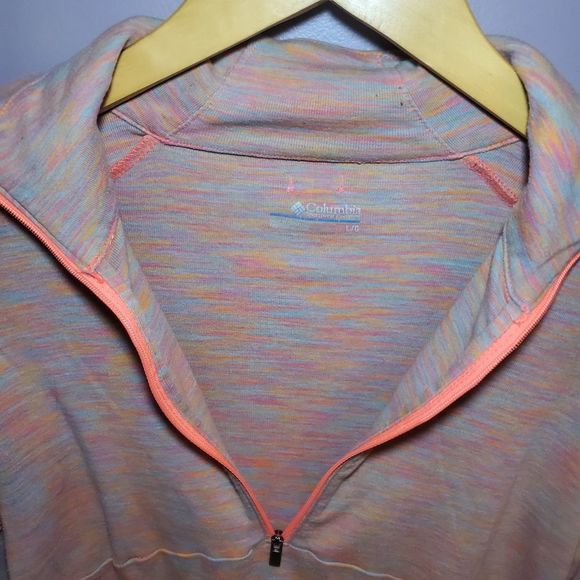Columbia Women’s Size Large Half Zip in Pink - Picture 4 of 6